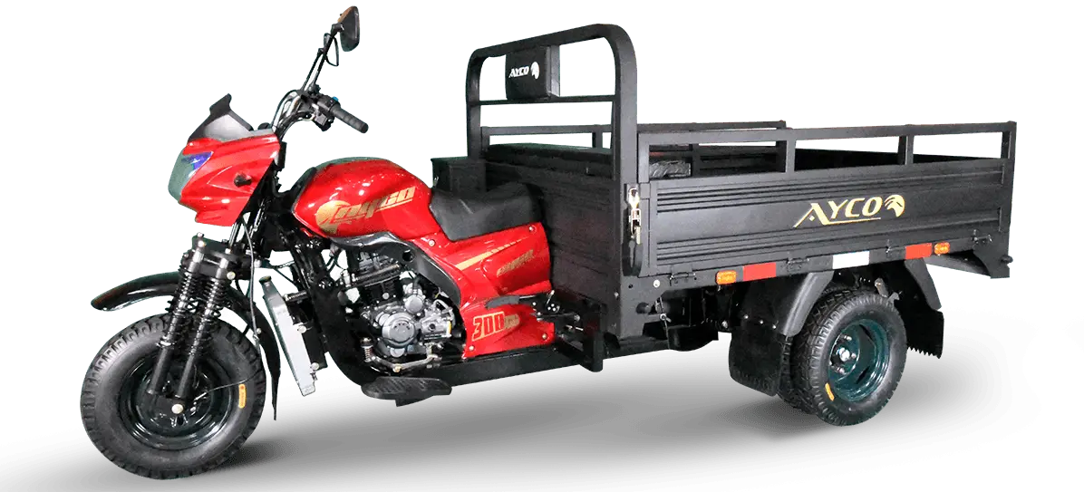 Motocarro AYCO AY200ZH-2 — motocarro de carga con refrigeración líquida