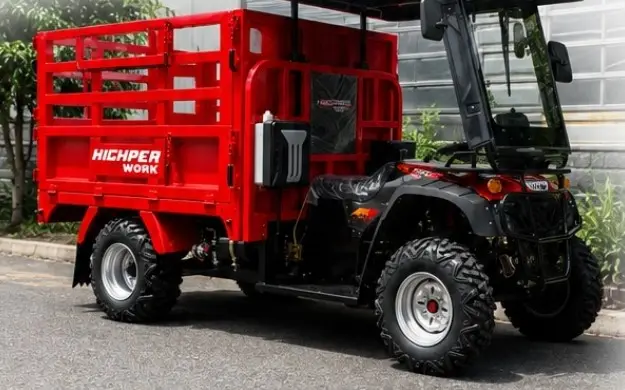 Cuatricargo Highper Work 4x4 300 — tracción 4x4 y volqueta hidráulica